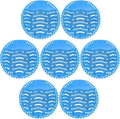 VAAMnational Urinal Screens Deodorizer (Variety Pack), Urinal Cake, Anti-Splash & Odor Freshener, Scent Lasts for Up to 5000 Flushes –Ideal for Bathrooms, Restrooms, Office, Restaurants, Schools Set Of - 7 Ocean Mat Toilet Cleaner