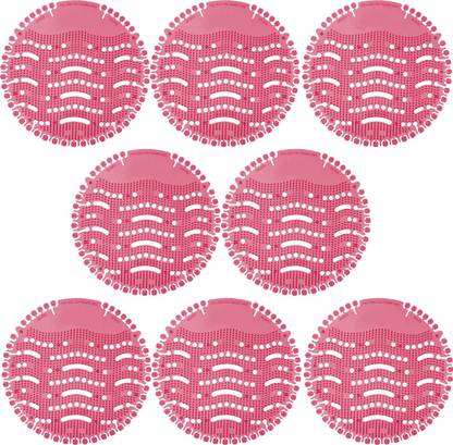 VAAMnational Urinal Screen Deodorizer, Premium Urinal Cake Long Bristle Anti-Splash and Anti-Clogging Lasting Odor Freshener – Ideal for Schools, Bathrooms, Restrooms, Office, Restaurants Rose Mat Toilet Cleaner