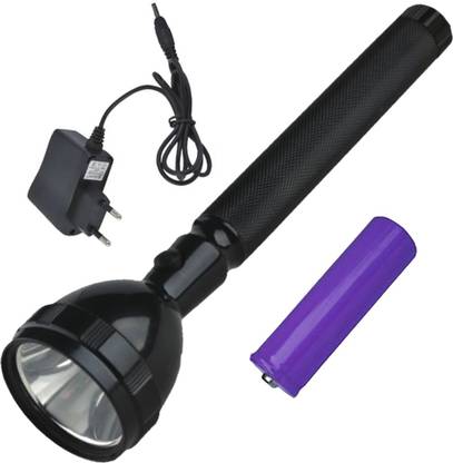 QTX JY-8990 High Power 2200mAh Battery 600M Rechargeable 2 Mode searchlight Torch