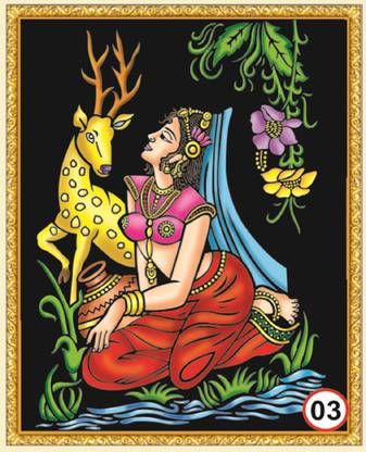 Udhayam premium quality Emboss Painting DIY Kit Design - 03