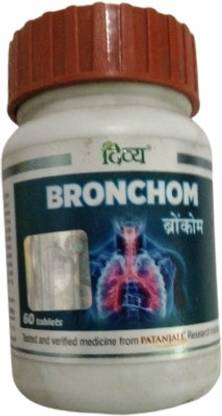 DIVYA PHARMACY Bronchom Tablet 60 Tab - Pack of 1