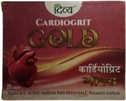 DIVYA PHARMACY Cardiogrit Gold 20 Tab - Pack of 1