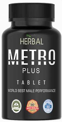 hervedic Herbal Metro Plus Tablets for Power, Pleasure & Enhanced Performance