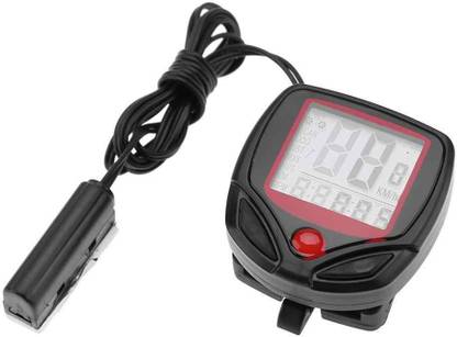 Triangle Ant SB-318 Waterproof Bicycle Computer with Digital LCD Meter, 15 Function Wired Cyclocomputer