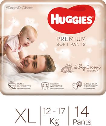 Huggies Premium Soft Pant diaper, - XL