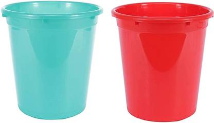 Altruist Plastic Open Smart Bin Dustbin 12 LTR, Pack of 2 (Multicolor) Plastic Dustbin