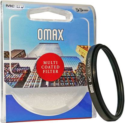 OMAX mc uv Filter for Nikon d5300 with 18-55mm Lens (for af-p Lens) UV Filter