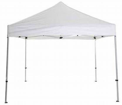 HM Outdoor/Advertising Gazebo Canopy Tent, Portable Tent, Foldable Tent (10 X 10 ft/ 3X3 M) Metal Gazebo