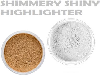 tanvi27 Highlighter Powdery Makeup Illuminator Face Glow Highlight Brighten Shimmer Make For Professional Look Copper Silver & Gold Highlighter
