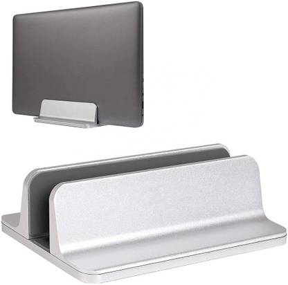 Gadget-Wagon 10 - 17" Laptop Dock stand Universal , Adjustable width , Aluminium Aluminium Desk Stand Laptop Stand Compatible with Universal Laptops