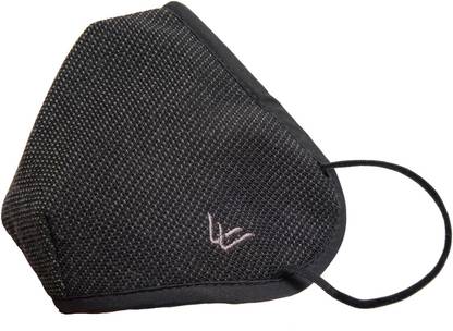WonderLab 3D Wonder-C Copper Fabric 3 Layer Face Mask, 99.9% Antibacterial, Washable and Re-Usable (150 times), Protects from UV rays, Odours, Dust and Pollution WL-CMASK-BGE-S Reusable, Washable, Water Resistant Cloth Mask Reusable, Washable, Water Resistant Cloth Mask