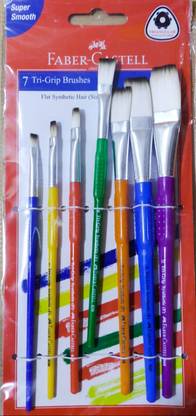 FABER-CASTELL 7 TRI-Grip Brush - Flat