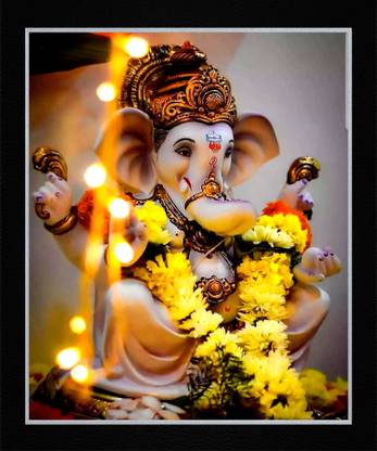 Bhawana Creation GANESH JI Religious Frame