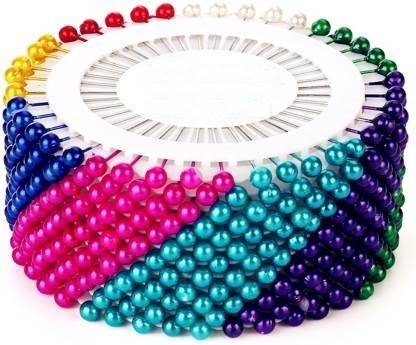 Elecsera Plastic Pearl Head, Stainless Steel Tip  Pins