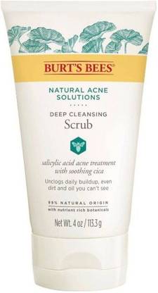 Burt's Bees Natural Acne Solutions Pore Refining  Scrub