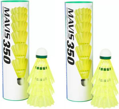 YONEX MAVIS 350 - Green Cap Nylon Shuttle  - Green
