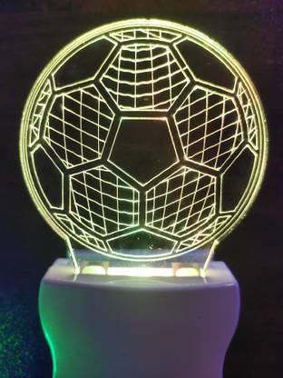 Success 3d illusion led light color changing FOOTBALL Night Lamp