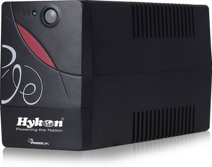Hykon 600 VA UPS BIS 600V1 with inbuilt battery for 1 computer/modem 230 V Line-interactive Tower Model UPS with Overload Protection 3 Outlet Plugs