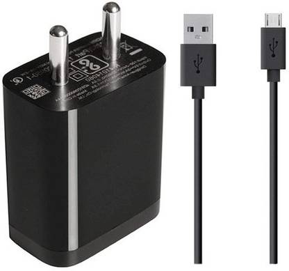 Mi Micro 2 A Wall Charger for Mobile with Detachable Cable