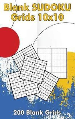 Blank Sudoku Grids 10x10, 200 Blank Grids