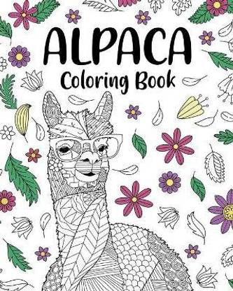 Alpaca Coloring Book