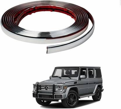 KOZDIKO Car Side Window Chrome Beading Roll 10MM 20 Mtr for Mercedes Benz G-Class Car Beading Roll For Window