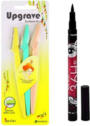 upgrave Eyebrow Razor and Eyeliner