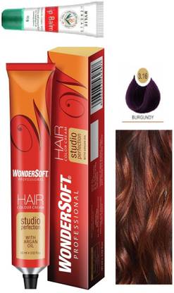Mylie WonderSoft Professional Studio Perfection Hair Color Cream ( BURGUNDY 3.16 )