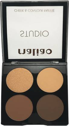 maliao Cheek and Contour Highlighter Blusher Palette S4 Concealer