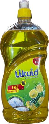 Likuid Dish Cleaning Gel (Pack of 1, 1L) Dish Cleaning Gel