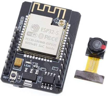 Electrobot ESP32-CAM WiFi Bluetooth Development Board DC 5V Dual-core Wireless with OV2640 Camera TF Card Module Electronic Components Electronic Hobby Kit