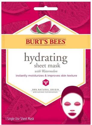 Burt's Bees Hydrating Sheet Mask Watermelon