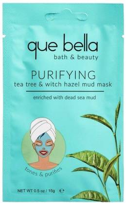 Que Bella Purifying Tea Tree and Witch Hazel Mud Face Mask