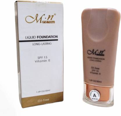 Menow Long Lasting Liquid Foundation (Shade-A) Foundation