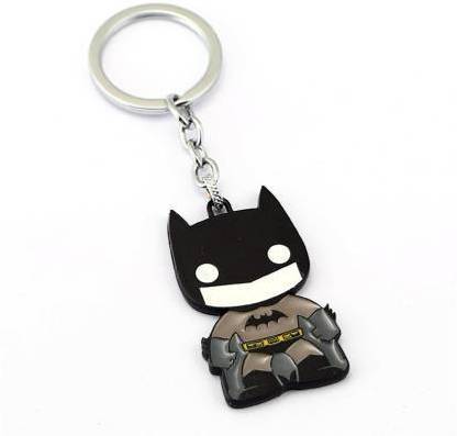 RVM Toys Batman Action Figure Keychain Superhero Mini 3D Metal Key Ring key chain for Men Women Kids Car Bike Key Chain