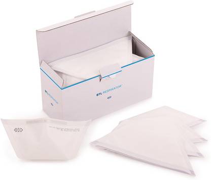 BTL IMPORTED FLAT-FIT HEALTHCARE RESPIRATOR FFP2 MASK Cloth Mask With Melt Blown Fabric Layer
