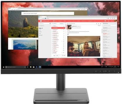 Lenovo L - Series 54.61 cm (22 Inch) Full HD LED Backlit VA Panel with TUV Eye Care, Smart Display Customization with Lenovo Artery Monitor (L22e-30)