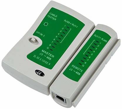 TERABYTE RJ45 and RJ11 LAN Ethernet Network Cable Tester RJ 45 Cat5 RJ 11/12 Internet Network Cable Tester for RJ45 RJ11 RJ12 CAT5 CAT 6 LAN Adapter Tester without Battery Wireless Ethernet Lan Adapter compatible with Windows