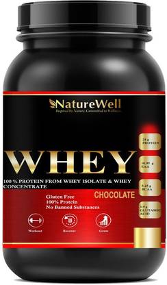 Naturewell Gold Standard 100% Protein Powder | Whey Protein Powder Premium(AS1389) Whey Protein