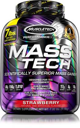 Muscletech Performance Series Masstech Weight Gainers/Mass Gainers