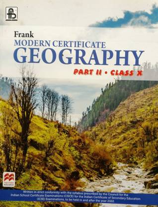 Frank Modern Certificate Geography Class 10