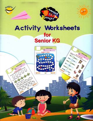 Magpie Activity Worksheet For Senior KG Early Learning Books For Kids In English, Mathematics And General Knowledge Intelligence Worksheets For KG Learning Booster