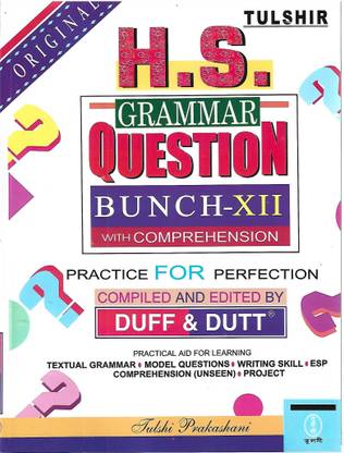 Grammar Question Bunch Class 12 Tulshi Prakashani