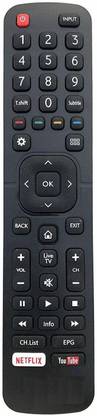 Akshita TV Remote For YouTube and Netflix No Voice Command LCD/LED TV Remote Control ( Chake Image With Old Remote ) MarQ Remote Controller