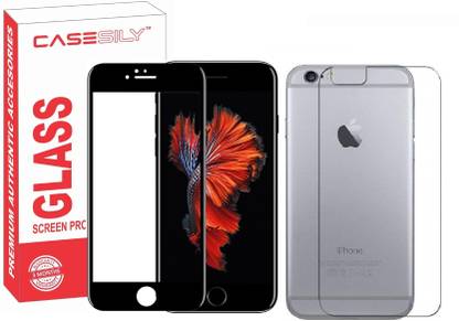 Casesily Front and Back Tempered Glass for Apple iPhone 6