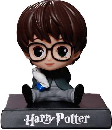 Elegant Lifestyle Potterhead Gift Limited Edition, J.K Rowling Character, Bobblehead with Mobile Holder for Car Dashboard, Office Desk & Study Table, Harry Potter