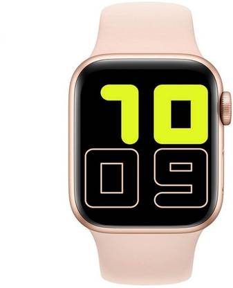 flex boom Chisel Pink with Spo2 monitor Smartwatch