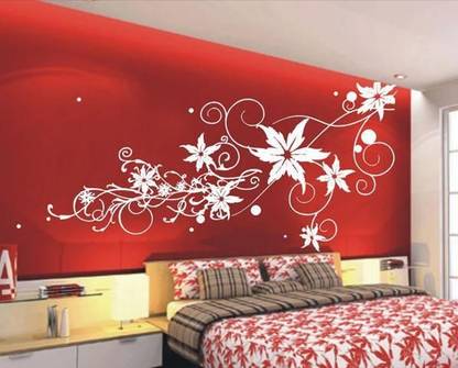 UD Unique Decor Glory Big Wall Stencil Size :(40 X 78 inch) Reusable Wall Painting Stencil for Home / Office Decoration Wall Taxture Stencil Stencil