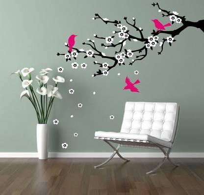 Rowf Happy Morning Big Wall Stencil Size :(45 X 72 inch) Reusable Wall Painting Stencil for Home / Office Decoration Wall Stencil Stencil