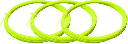 Transform String TS Star, Neon Green (Pack Of 3) 0.68 Badminton String - 10.5 m